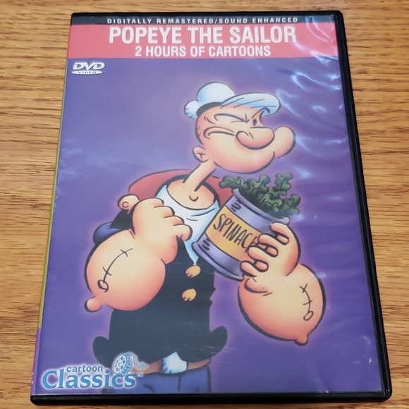 🛍 2/$6 🛍 Popeye the Sailor cartoon DVD - Picture 1 of 5